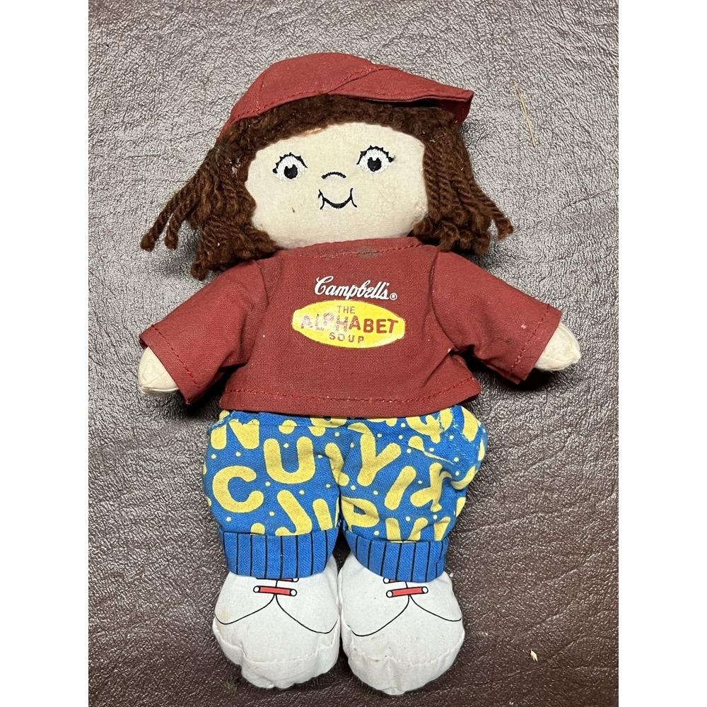 Campbell's Soup Kids Chefs 20's Collectible Bean Dolls Alphabet-FS Outfit
